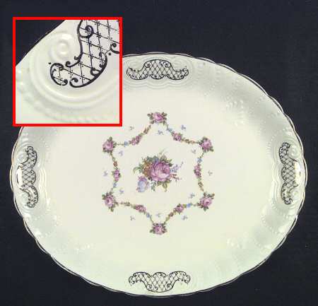 THP3 11" Oval Serving Platter
