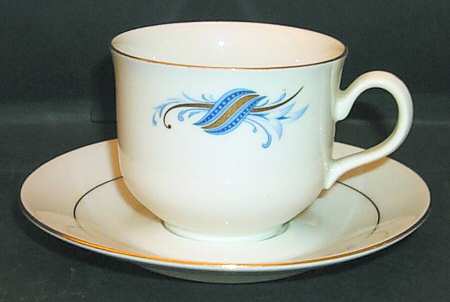 75020 Flat Cup & Saucer Set