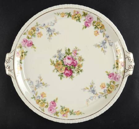 Antoinette Handled Cake Plate