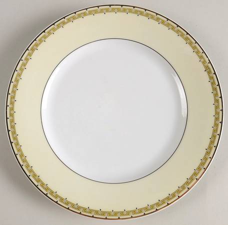 Athena (Yellow Key) Salad Plate