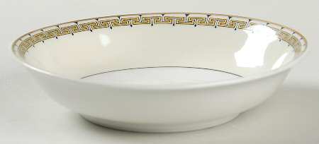 Athena (Yellow Key) Fruit/Dessert (Sauce) Bowl