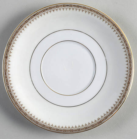 Athena (Brown Blocks) Saucer for Cream Soup Bowl