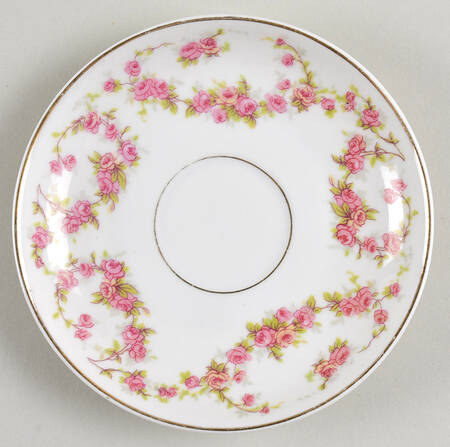 Bridal Rose (Smooth) Flat Demitasse Cup