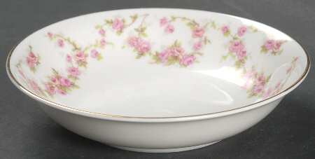 Bridal Rose (Smooth) Fruit/Dessert (Sauce) Bowl