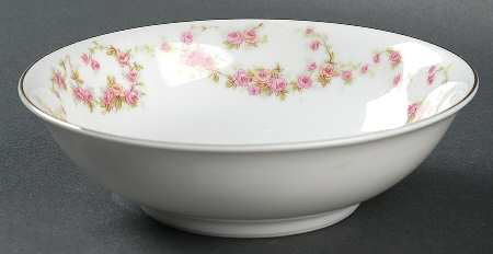 Bridal Rose (Smooth) Coupe Cereal Bowl