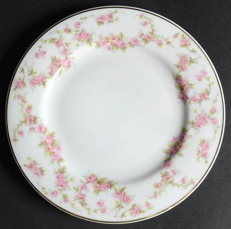 Bridal Rose (Smooth) Bread & Butter Plate