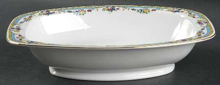 Cairo 10" Oval Vegetable Bowl