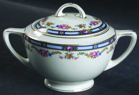 Carlton Sugar Bowl & Lid