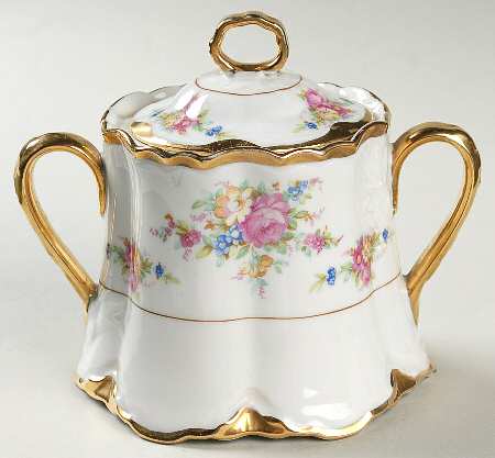 Columbia Sugar Bowl & Lid