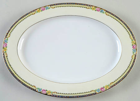 Delaware-Derby 12" Oval Serving Platter