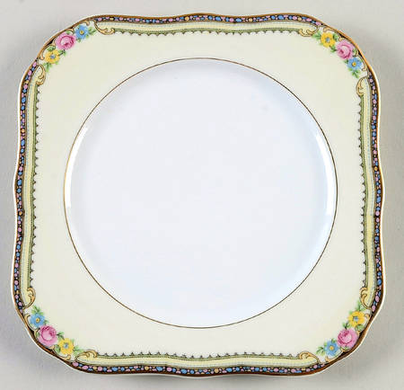 Delaware-Derby Square Salad Plate