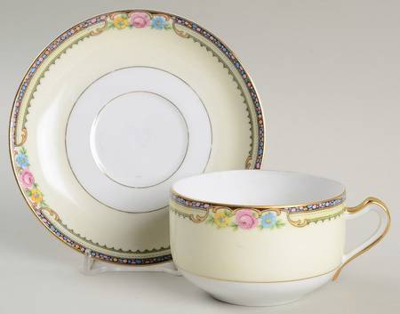 Delaware-Derby Flat Cup & Saucer Set