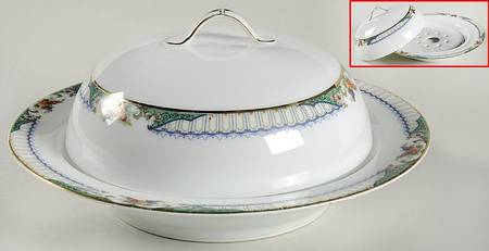 De Luxe Round Covered Butter