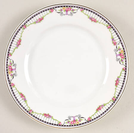 Empire (White) Salad Plate