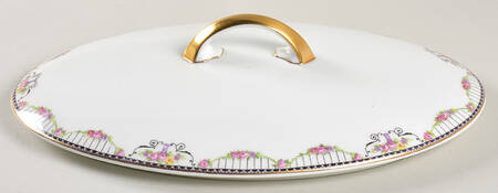 Empire (White) Lid for Oval Vegetable