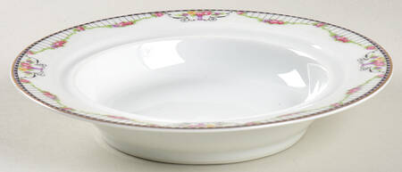 Empire (White) Round Butter No Lid