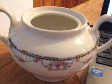 Empire (White) Teapot No Lid