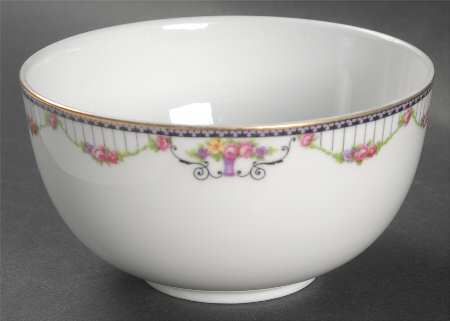 Empire (White) Cranberry Bowl