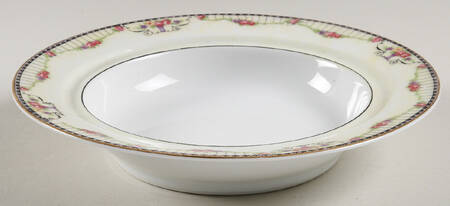 Empire (Cream Border) Round Butter No Lid