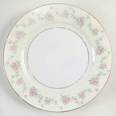 Garland Rose Salad Plate