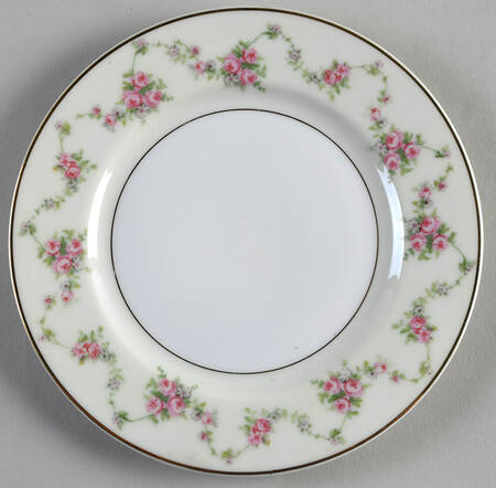 Garland Rose Bread & Butter Plate