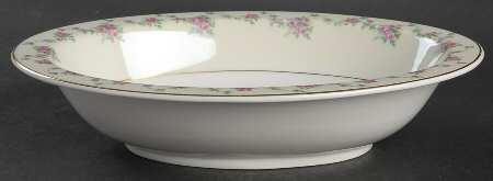 Garland Rose 9" Oval Vegetable Bowl