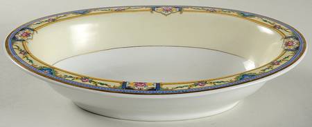 Georgia 9" Oval Vegetable Bowl