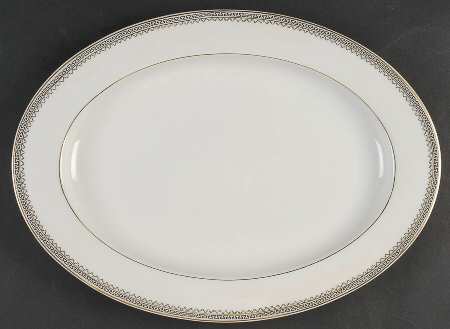 Grecian 14" Oval Serving Platter