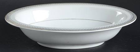 Grecian 10" Oval Vegetable Bowl