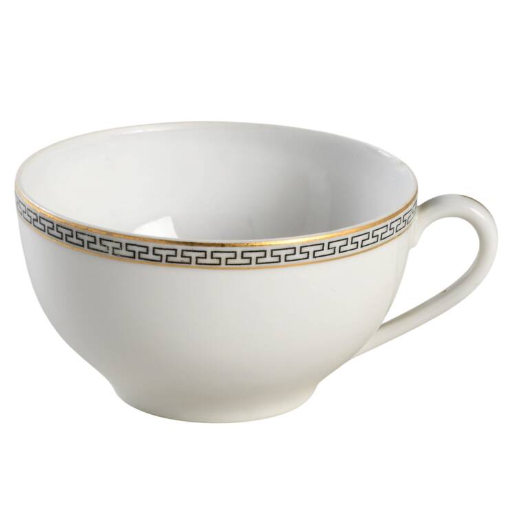 Greek Key Flat Cup