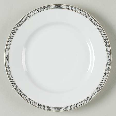 Greek Key Bread & Butter Plate