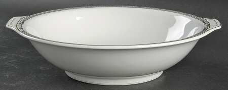 Greek Key 10" Round Vegetable Bowl