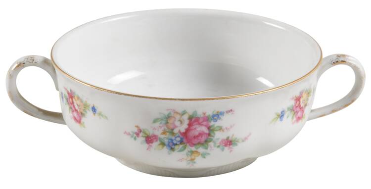 Marmora Flat Cream Soup Bowl