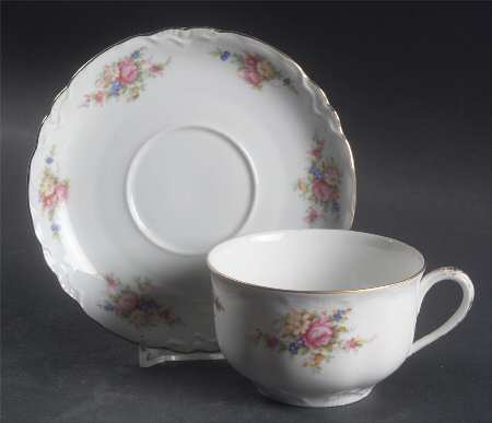 Marmora Flat Cup & Saucer Set