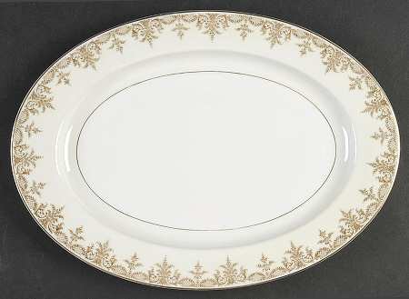 The Marquis 12" Oval Serving Platter