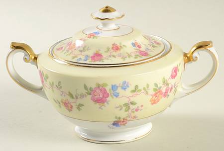 Mayflower Sugar Bowl & Lid