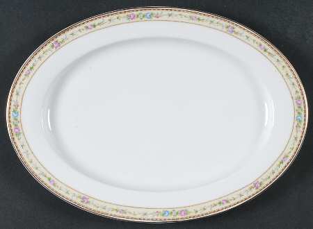 Milford 12" Oval Serving Platter