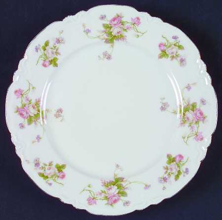 Moss Rose Salad Plate