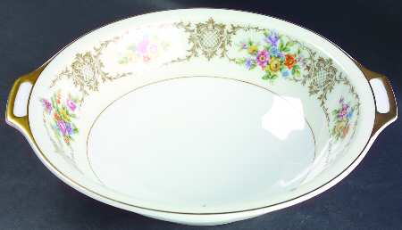 Newport (Ivory Rim) 10" Round Vegetable Bowl