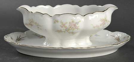 Normandie Gravy Boat with Attached Underplate