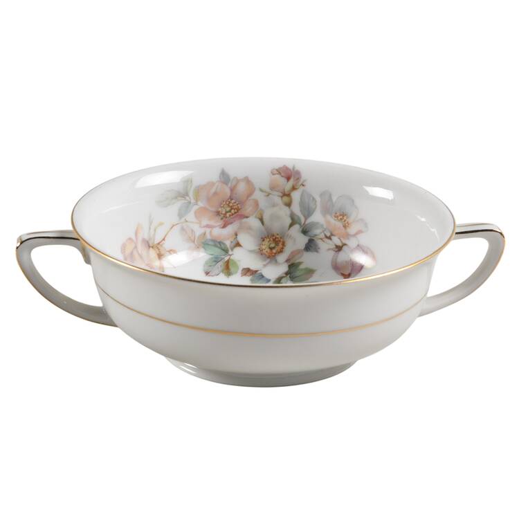 Orlando Footed Cream Soup Bowl