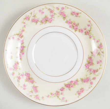Rosemary (Small Pink Roses) Saucer for Cream Soup Bowl