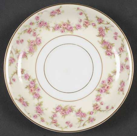 Rosemary (Small Pink Roses) Saucer