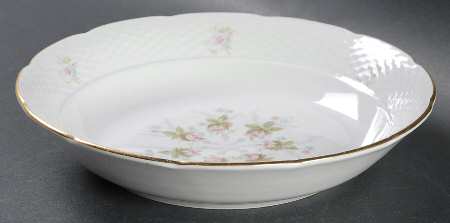 Rosebud Coupe Soup Bowl