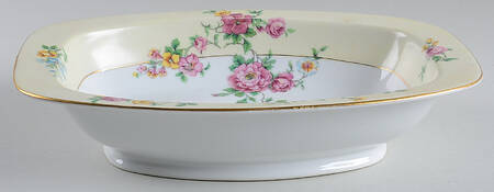 Sanlo 10" Oval Vegetable Bowl