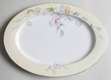 17714 12" Oval Serving Platter