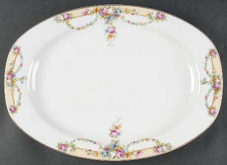 THU26 16" Oval Serving Platter