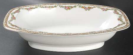 THU29 10" Oval Vegetable Bowl