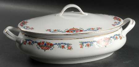 THU44 Oval Covered Vegetable
