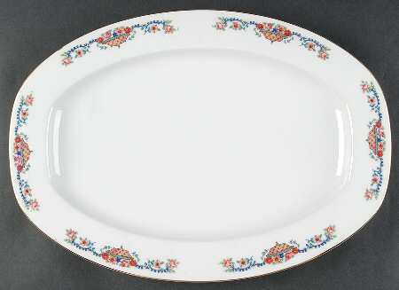THU44 16" Oval Serving Platter